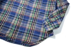 画像3: 90-00s Used Ralph Lauren Flannel B/D Shirt (3)