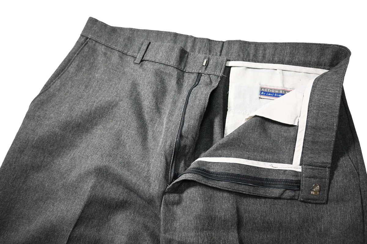 画像5: 90s Used Levi's Action Slacks Grey (5)