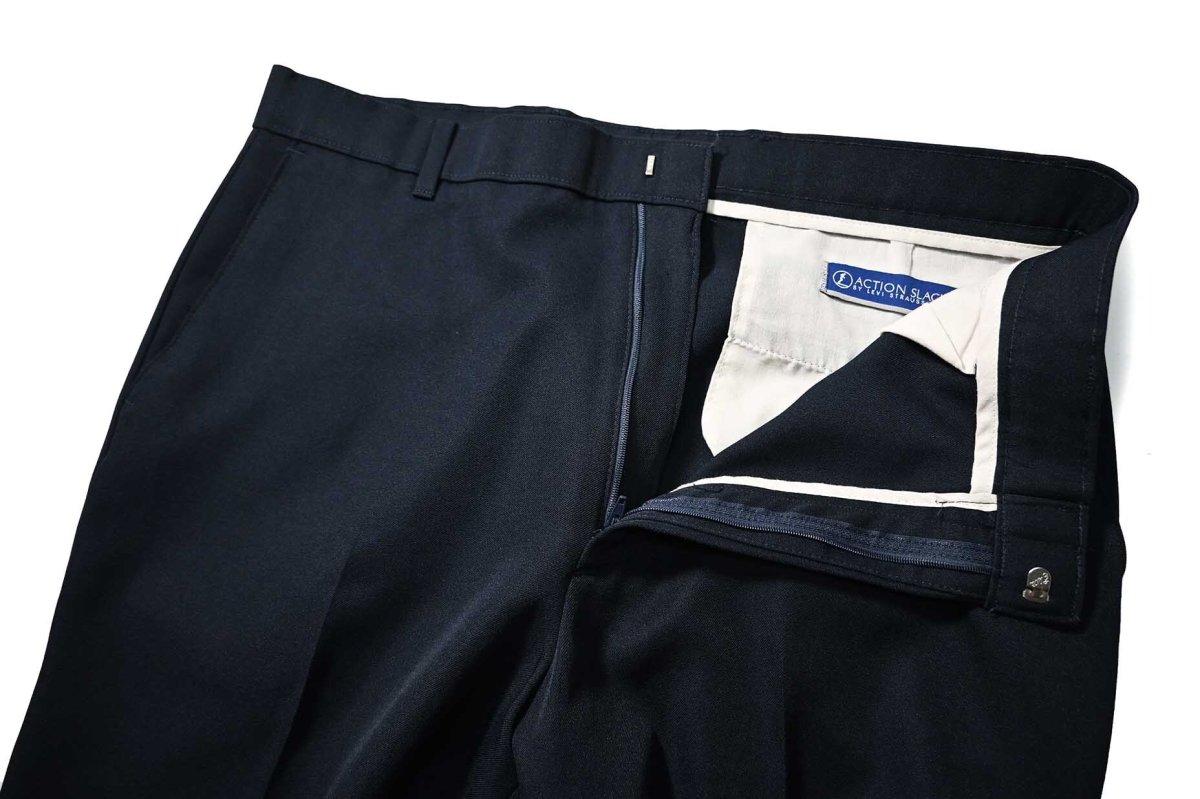画像5: 00s Used Levi's Action Slacks Navy (5)