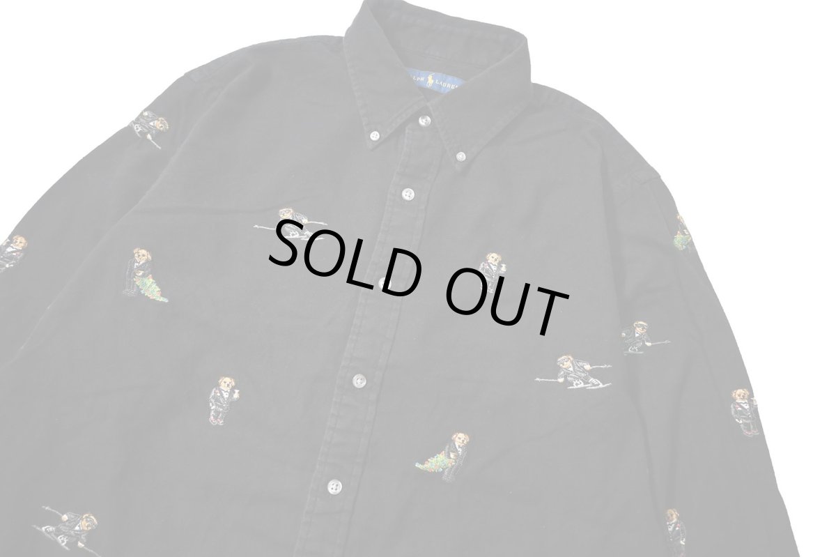 画像2: Used Ralph Lauren Light Flannel B/D Shirt (2)
