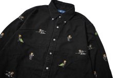 画像2: Used Ralph Lauren Light Flannel B/D Shirt (2)