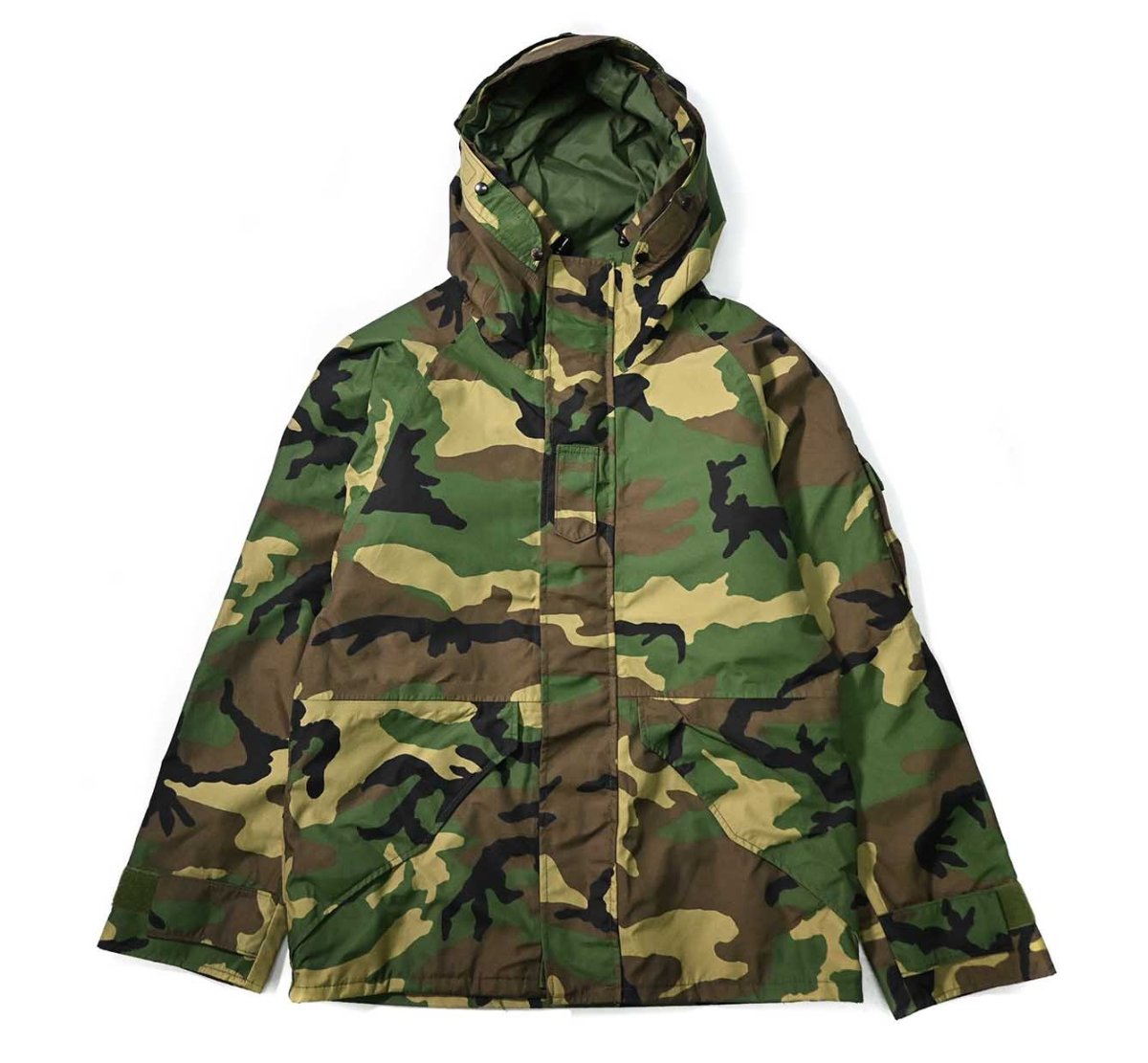 画像1: 00' Used Us Army ECWCS Gen1 GORE-TEX Parka Woodland Camo (1)