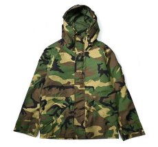 画像1: 00' Used Us Army ECWCS Gen1 GORE-TEX Parka Woodland Camo (1)