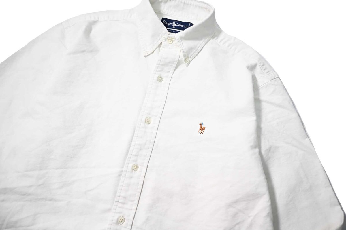 画像2: 90-00s Used Ralph Lauren Oxford B/D Shirt (2)