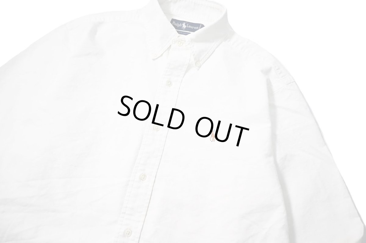 画像2: 90-00s Used Ralph Lauren Oxford B/D Shirt (2)
