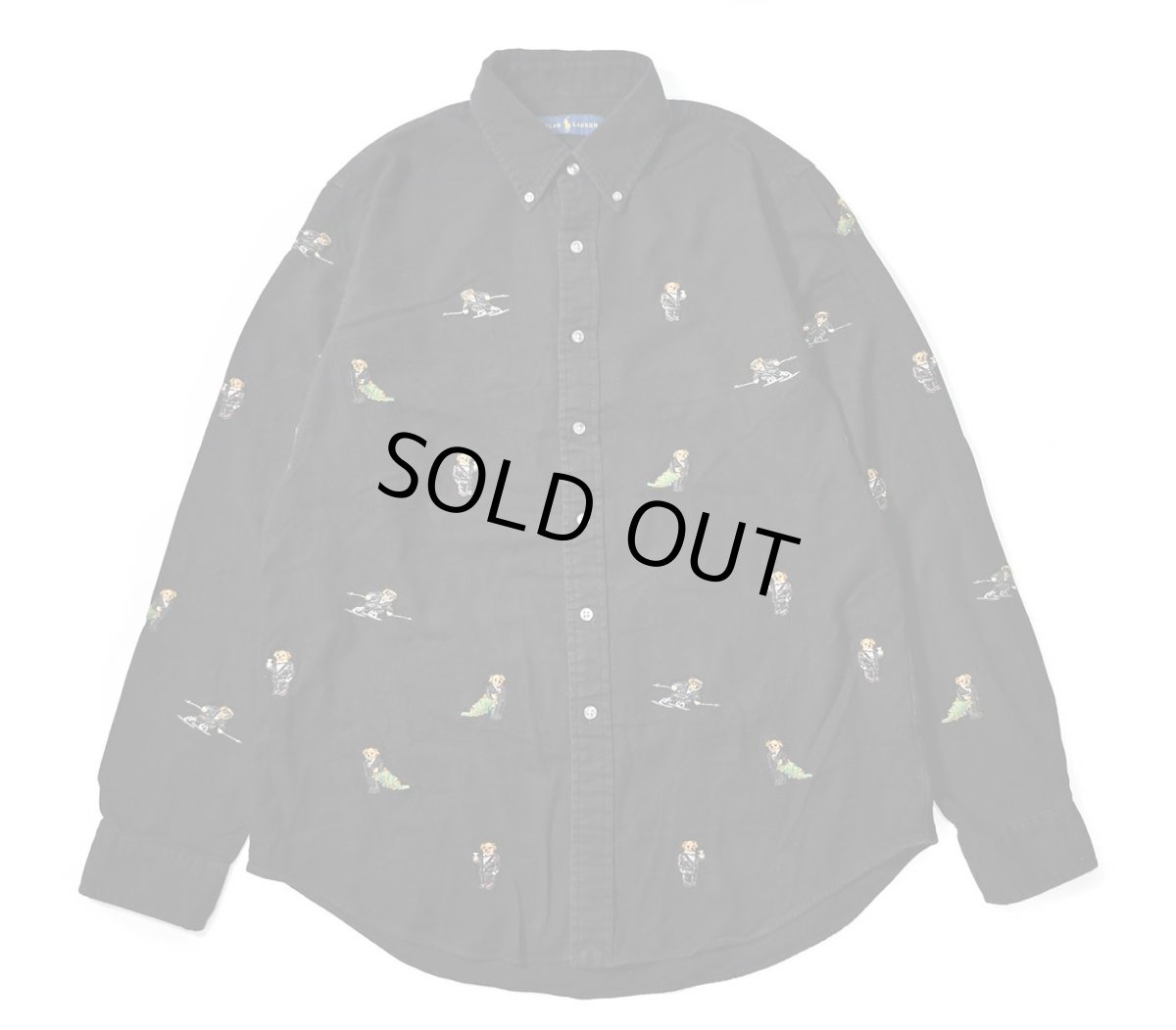 画像1: Used Ralph Lauren Light Flannel B/D Shirt (1)
