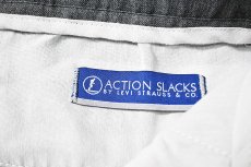 画像6: 00s Used Levi's Action Slacks Grey (6)