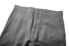 画像2: 00s Used Levi's Action Slacks Grey (2)
