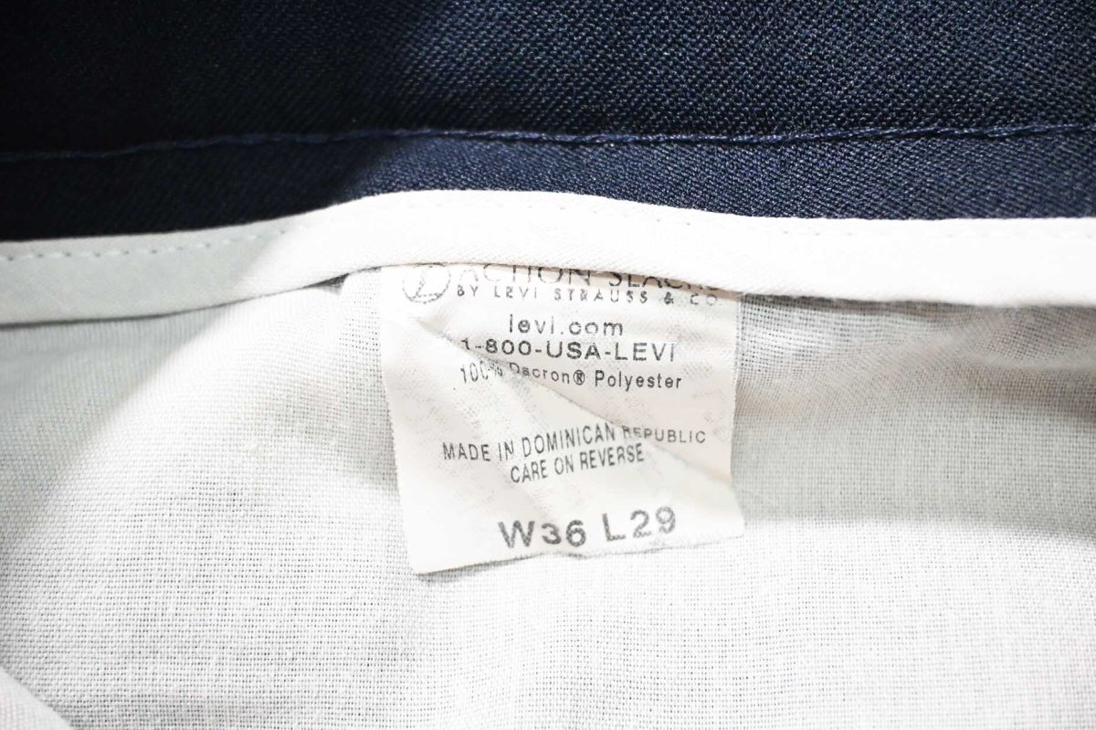 画像7: 00s Used Levi's Action Slacks Navy (7)