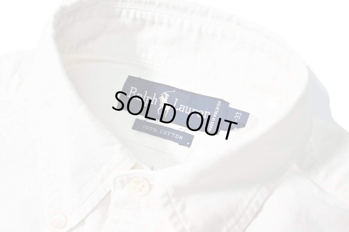 画像4: 90-00s Used Ralph Lauren Oxford B/D Shirt (4)