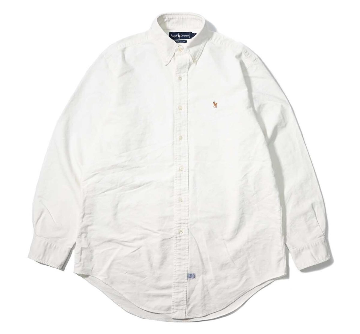 画像1: 90-00s Used Ralph Lauren Oxford B/D Shirt (1)