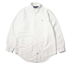 画像1: 90-00s Used Ralph Lauren Oxford B/D Shirt (1)