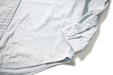 画像3: 90-00s Used Polo Ralph Lauren Dungaree Work Shirt (3)