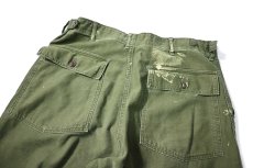 画像4: 60s Used Us Army OG-107 Utility Trouser (4)