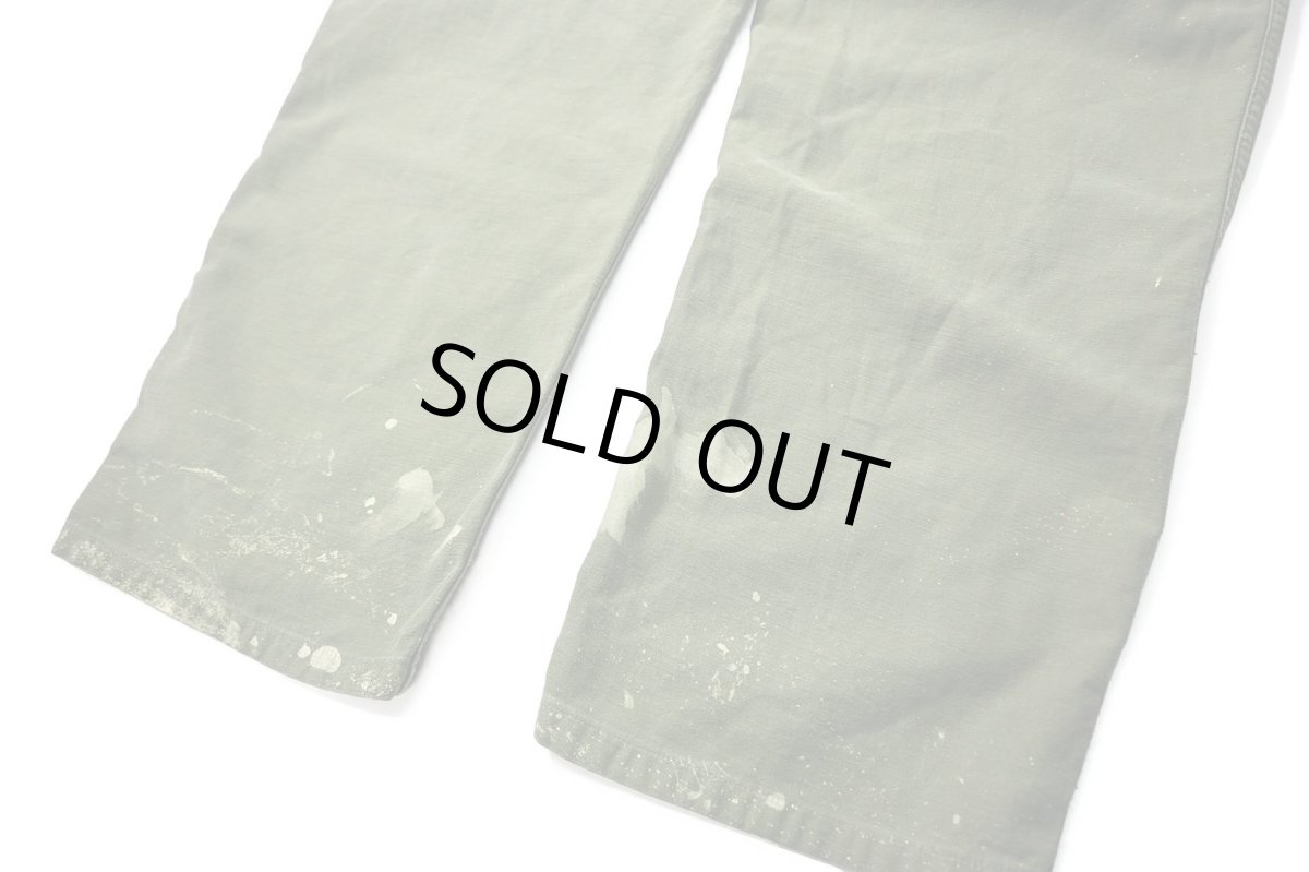 画像5: 60s Used Us Army OG-107 Utility Trouser (5)