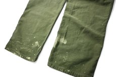 画像5: 60s Used Us Army OG-107 Utility Trouser (5)