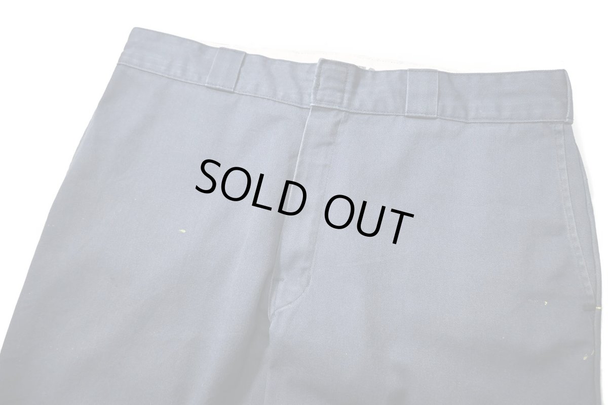画像2: Used Dickies 874 Painted Work Pants Navy (2)