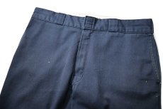 画像2: Used Dickies 874 Painted Work Pants Navy (2)