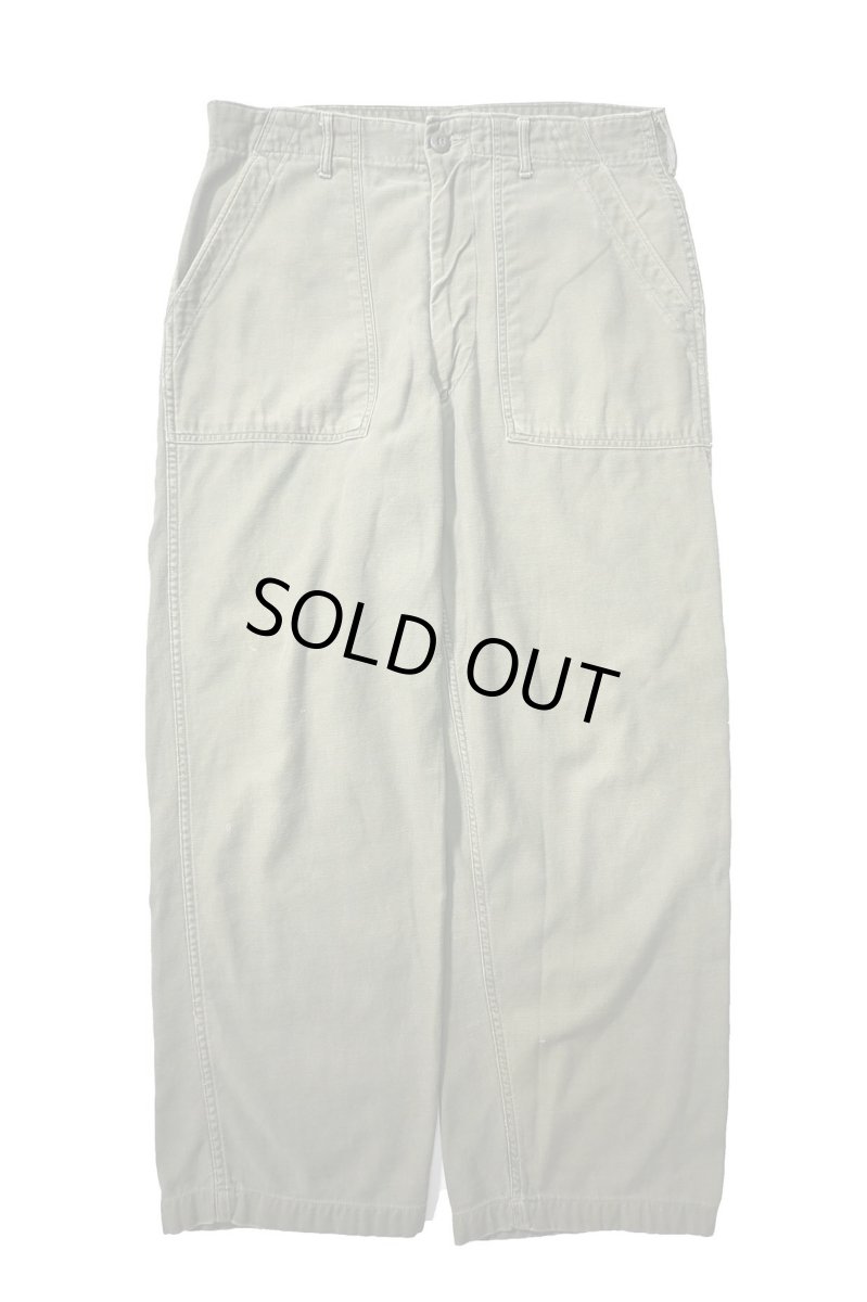 画像1: 70s Used Us Army OG-107 Utility Trouser (1)