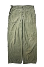 画像1: 70s Used Us Army OG-107 Utility Trouser (1)