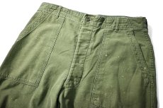 画像2: 60s Used Us Army OG-107 Utility Trouser (2)