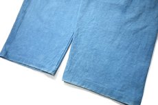 画像3: Los Angeles Apparel × ART MORIYA 8.5oz Wide Leg Jersey Pants Indigo Dye (3)