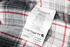 画像7: Used Carhartt Weathered Canvas Shirt Jacket (7)