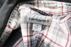 画像6: Used Carhartt Weathered Canvas Shirt Jacket (6)