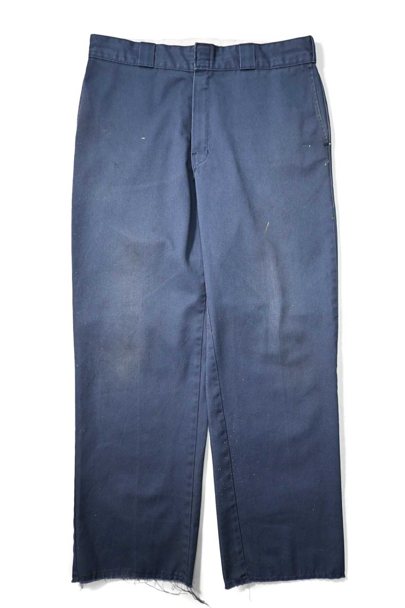 画像1: Used Dickies 874 Painted Work Pants Navy (1)