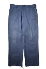 画像1: Used Dickies 874 Painted Work Pants Navy (1)