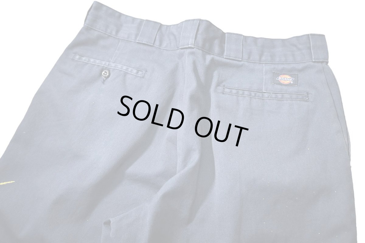 画像4: Used Dickies 874 Painted Work Pants Navy (4)