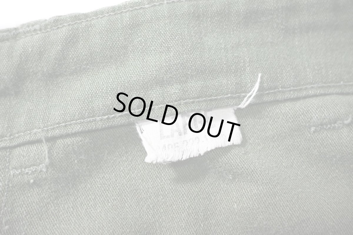 画像7: 60s Used Us Army OG-107 Utility Trouser (7)
