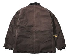 画像2: 09' Used Carhartt Quilt Lined Traditional Coat Dark Brown (2)