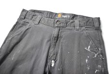 画像5: Used Carhartt Relaxed Fit Canvas Work Pants Gravel カーハート (5)