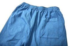 画像4: Los Angeles Apparel × ART MORIYA 8.5oz Wide Leg Jersey Pants Indigo Dye (4)