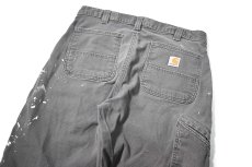 画像6: Used Carhartt Relaxed Fit Canvas Work Pants Gravel カーハート (6)