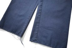 画像3: Used Dickies 874 Painted Work Pants Navy (3)