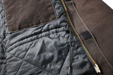 画像7: 09' Used Carhartt Quilt Lined Traditional Coat Dark Brown (7)