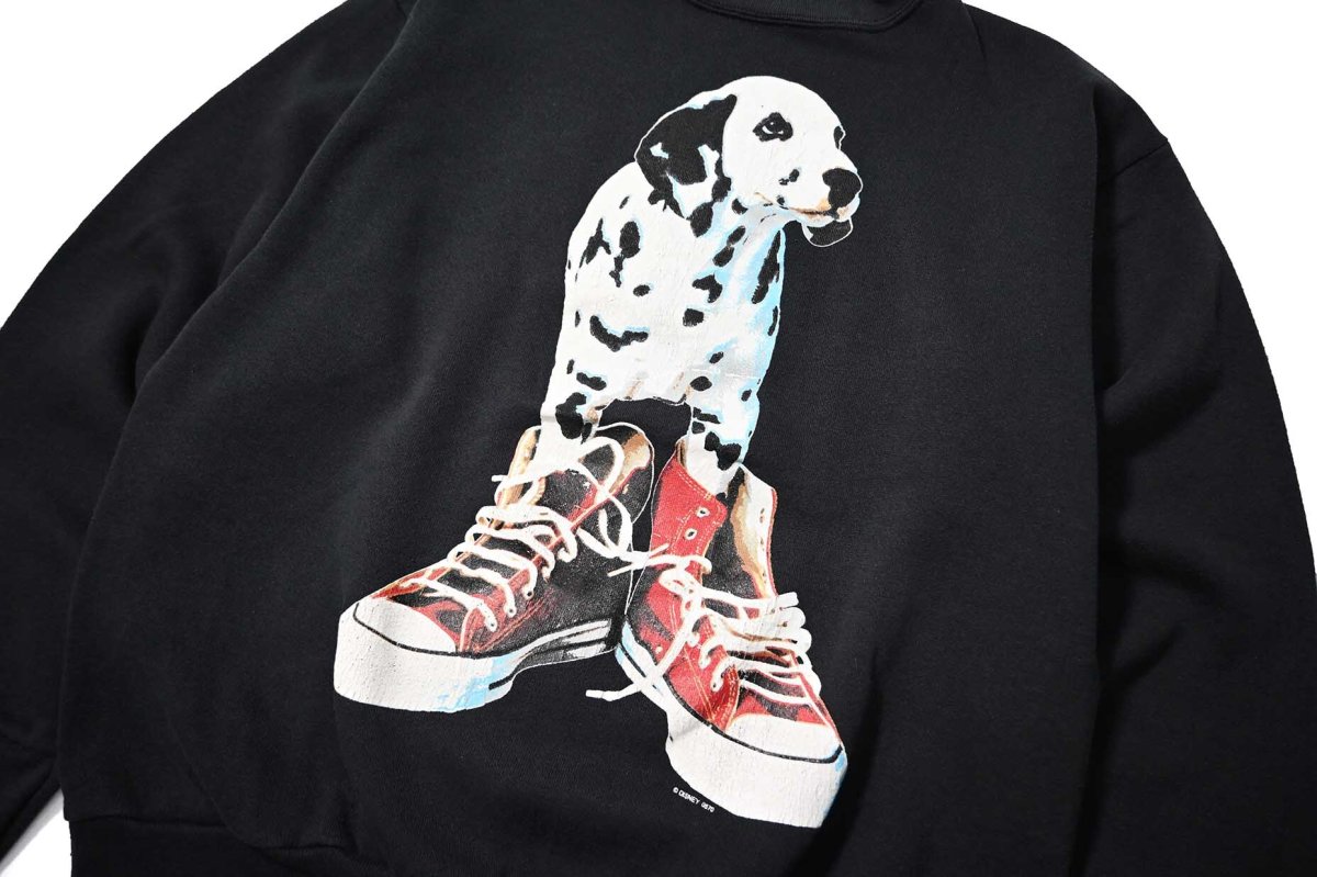 画像2: 90s Used Disney 101 Dalmatians Sweat Shirt made in USA (2)