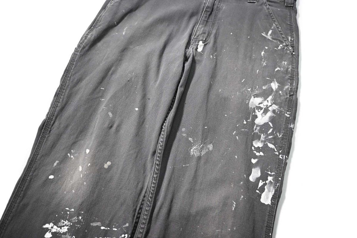 画像4: Used Carhartt Relaxed Fit Canvas Work Pants Gravel カーハート (4)