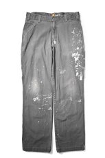 画像1: Used Carhartt Relaxed Fit Canvas Work Pants Gravel カーハート (1)