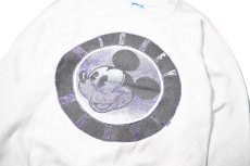 画像2: 80-90s Used Disney Raglan Sleeve Sweat Shirt made in USA (2)