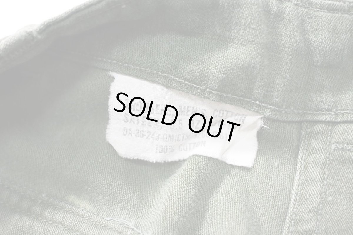 画像8: 60s Used Us Army OG-107 Utility Trouser (8)