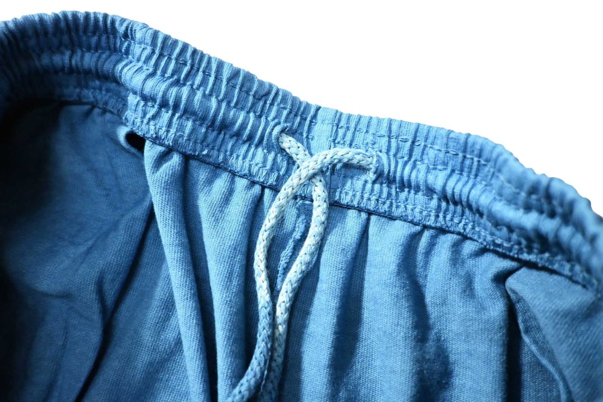 画像5: Los Angeles Apparel × ART MORIYA 8.5oz Wide Leg Jersey Pants Indigo Dye (5)