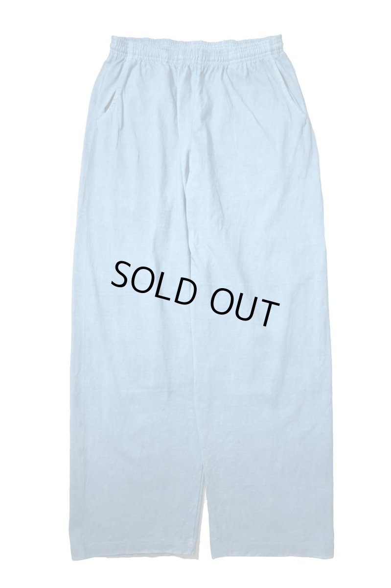 画像1: Los Angeles Apparel × ART MORIYA 8.5oz Wide Leg Jersey Pants Indigo Dye (1)