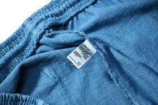 画像6: Los Angeles Apparel × ART MORIYA 8.5oz Wide Leg Jersey Pants Indigo Dye (6)