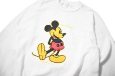 画像2: 80-90s Used Disney Raglan Sleeve Sweat Shirt (2)