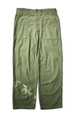 画像1: 60s Used Us Army OG-107 Utility Trouser (1)