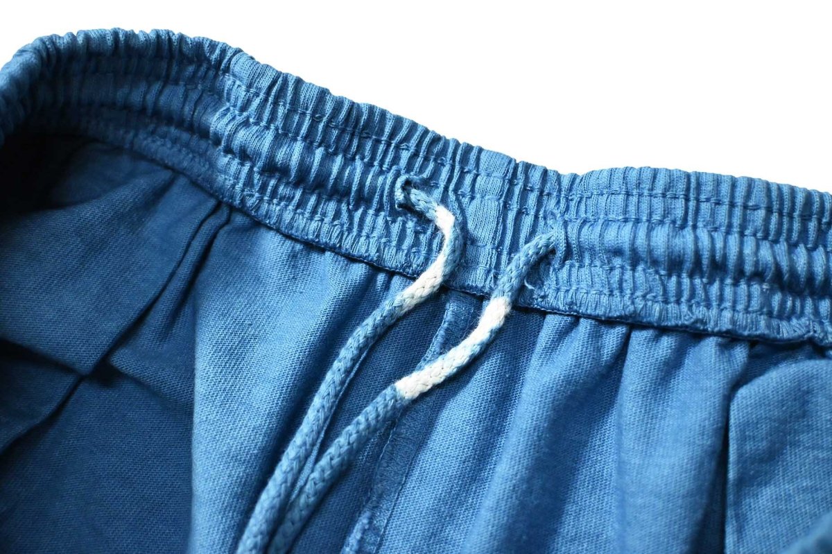 画像5: Los Angeles Apparel × ART MORIYA 8.5oz Wide Leg Jersey Pants Indigo Dye (5)