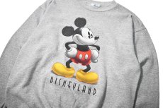 画像2: 90-00s Used Disney Sweat Shirt (2)